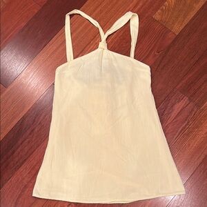 Yellow peppermayo mini dress